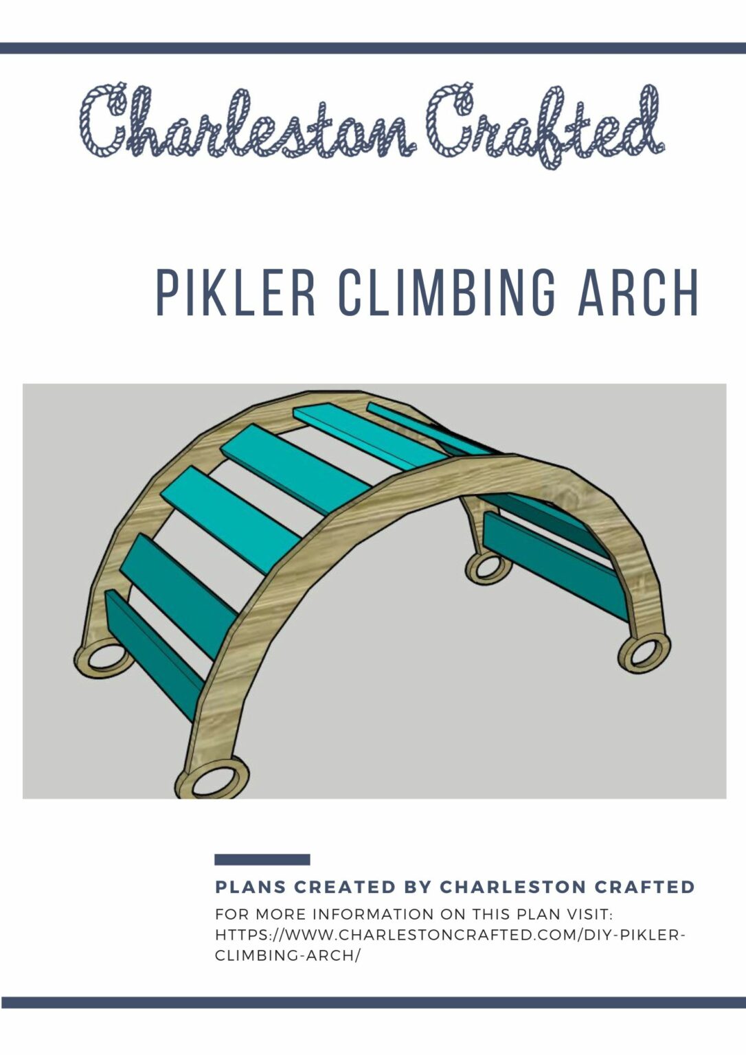 Pikler – Inspired Climbing Arch and Rocker Woodworking PDF Plans ...