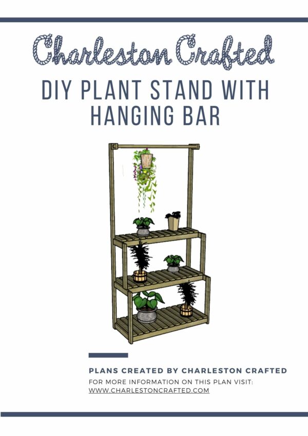 Plant Stand with hanging bar plans