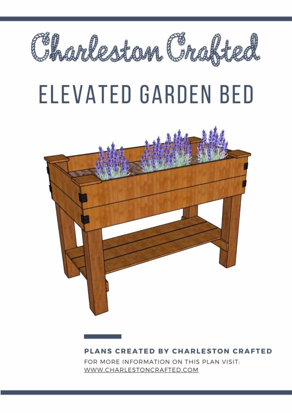 Elevated garden bed