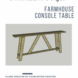 Farmhouse Console Table