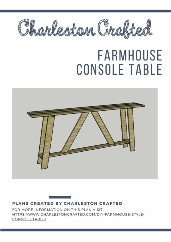 Farmhouse Console Table