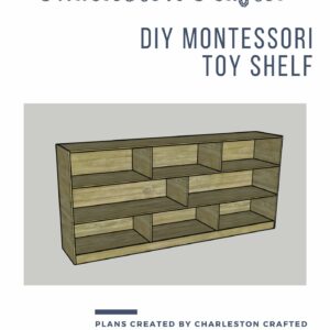 Montessori Toy Shelf