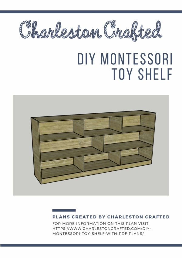Montessori Toy Shelf