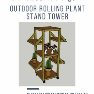 Outdoor Rolling Plant Stand
