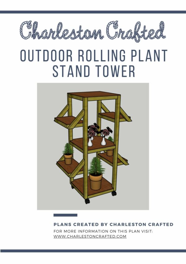 Outdoor Rolling Plant Stand