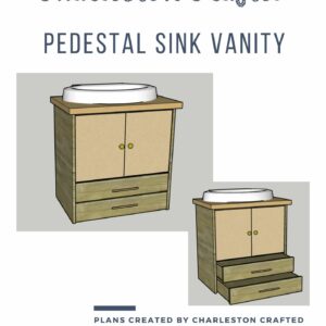 Pedestal Sink Vanity