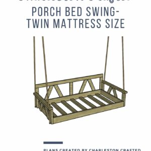 Porch Bed Swing- Twin