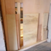 Rolling Vertical Scrap Wood Storage