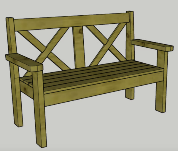 Garden Bench Woodworking Plans