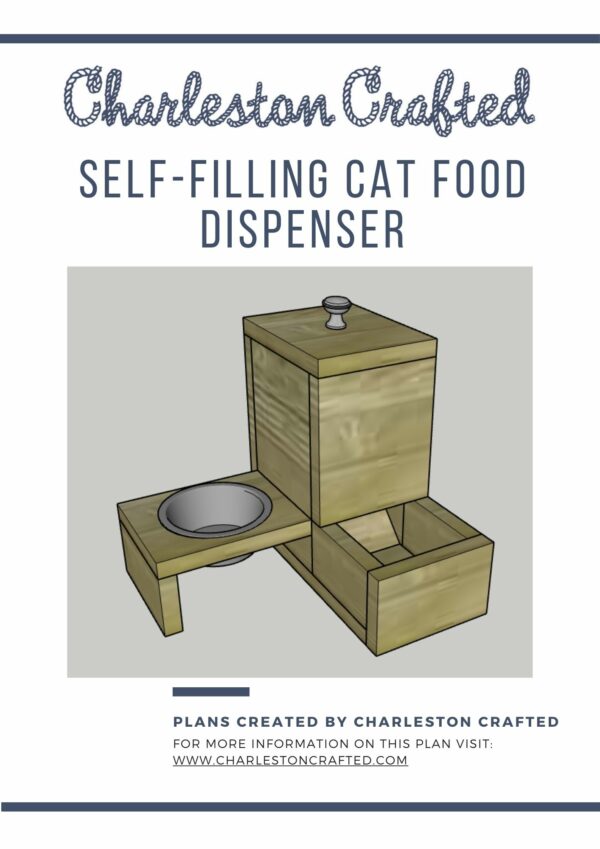 Self-Filling Cat Food Dispenser