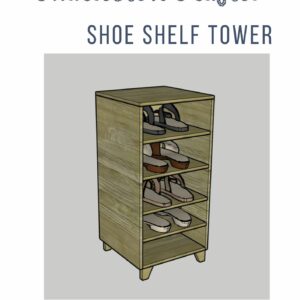 Shoe Shelf Tower