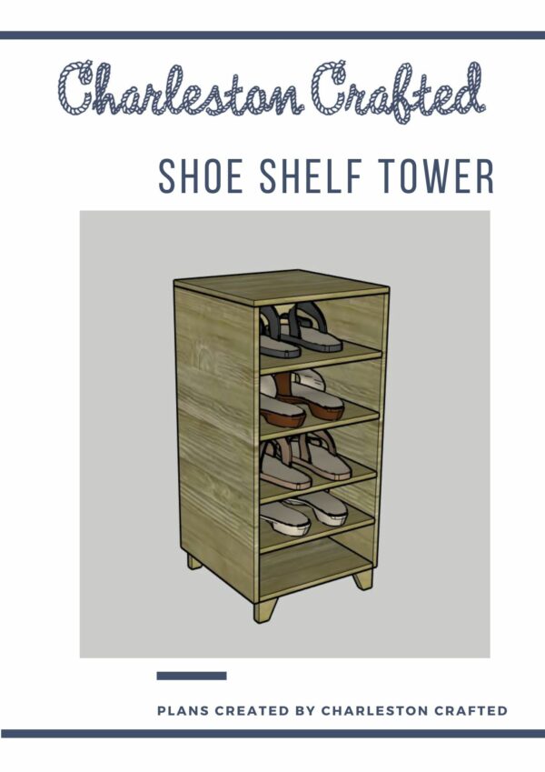 Shoe Shelf Tower