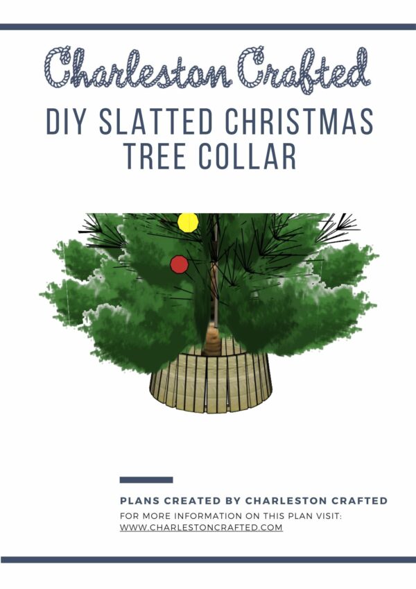 Slatted Christmas Tree Stand