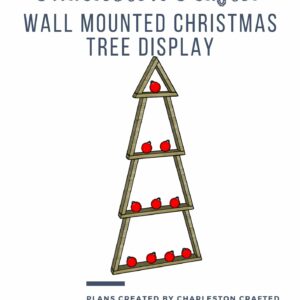 Wall mounted Christmas tree