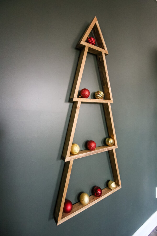Wall mounted Christmas tree