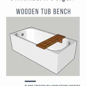 Wooden Tub Bench