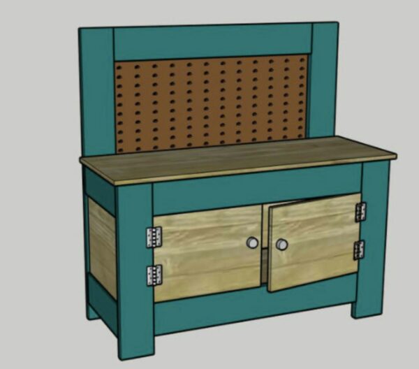 Toddler Workbench woodworking plans