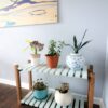 Slatted Plant Stand