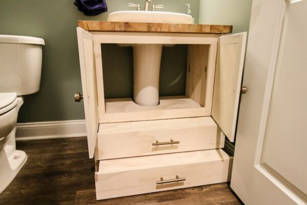 pedestal vanity