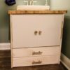 pedestal vanity