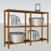 Dowel Rod Bookshelf