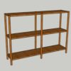 Dowel Rod Bookshelf
