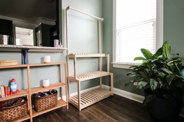 Plant Stand with hanging bar plans