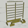 Raised Garden Bed with Trellis