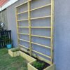Raised Garden Bed with Trellis