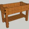 Elevated garden bed