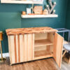 Rolling Craft Storage Table PDF Printable Woodworking Plans - Image 4