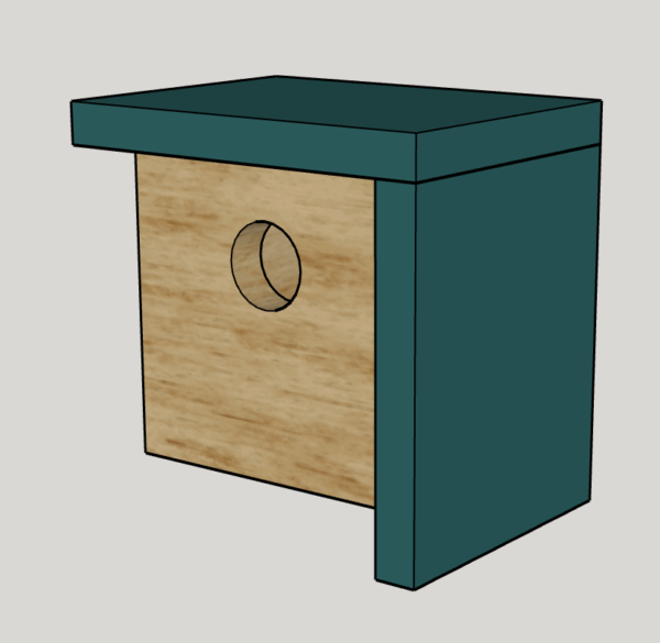Modern Birdhouse PDF Printable Woodworking Plans - Image 4